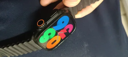 ساعت هوشمند 49 میلی متر رکست مدل Prime با بند سیلیکونی