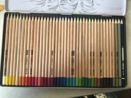 مداد رنگی 36+3 رنگ آریا مدل 3023