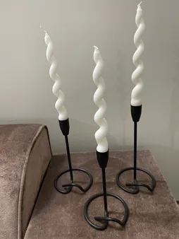 شمع مدل قلمی پیچ بسته 4 عددی