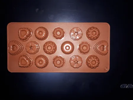 قالب شکلات طرح قلب کد 003