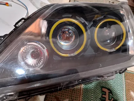 طلق چراغ جلو تندر مدل فابریک مناسب برای ال نود بسته 2 عددی