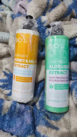 ماسک مو بیول مدل آلوئه ورا حجم 500 میلی لیتر