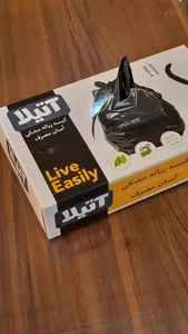 تجریه خرید کیسه زباله آتیلا مدل آسان مصرف جعبه ای سایز بزرگ بسته 25 عددی کد 02