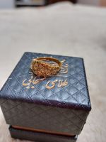 انگشتر طلا 18 عیار زنانه طلای مستجابی مدل 670157