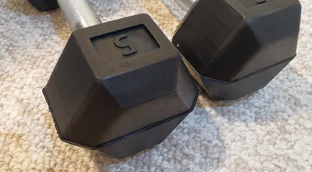 دمبل مکسول مدل شش ضلعی 5کیلوگرمی بسته دو عددی