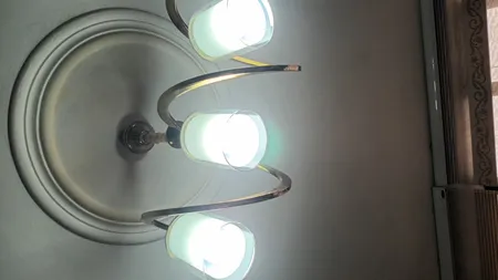 لوستر مدل فنری سه شعله کد 1067