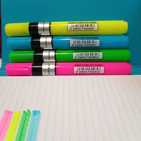 ماژیک علامت گذار پلیکان مدل Perfect بسته 6 عددی