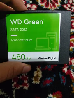 اس اس دی اینترنال SATA III وسترن دیجیتال مدل Green ظرفیت 480 گیگابایت