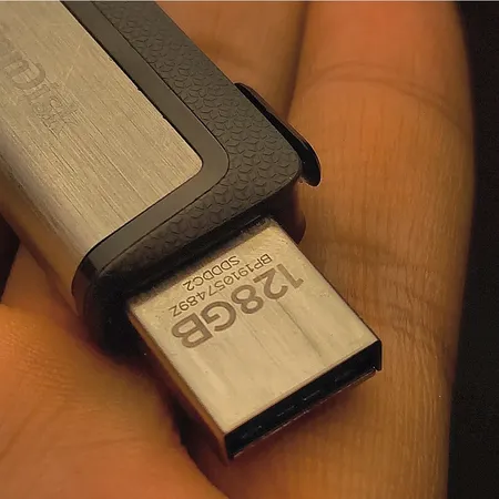 فلش مموری سن دیسک مدل Ultra Dual Drive USB Type-C ظرفیت 128 گیگابایت