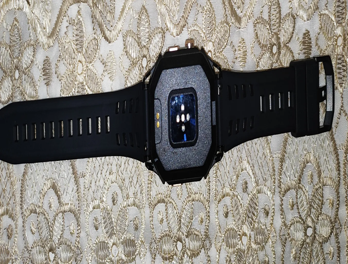 ساعت هوشمند 52 میلی‌متری هایلو مدل IRON N1 با بند سیلیکونی