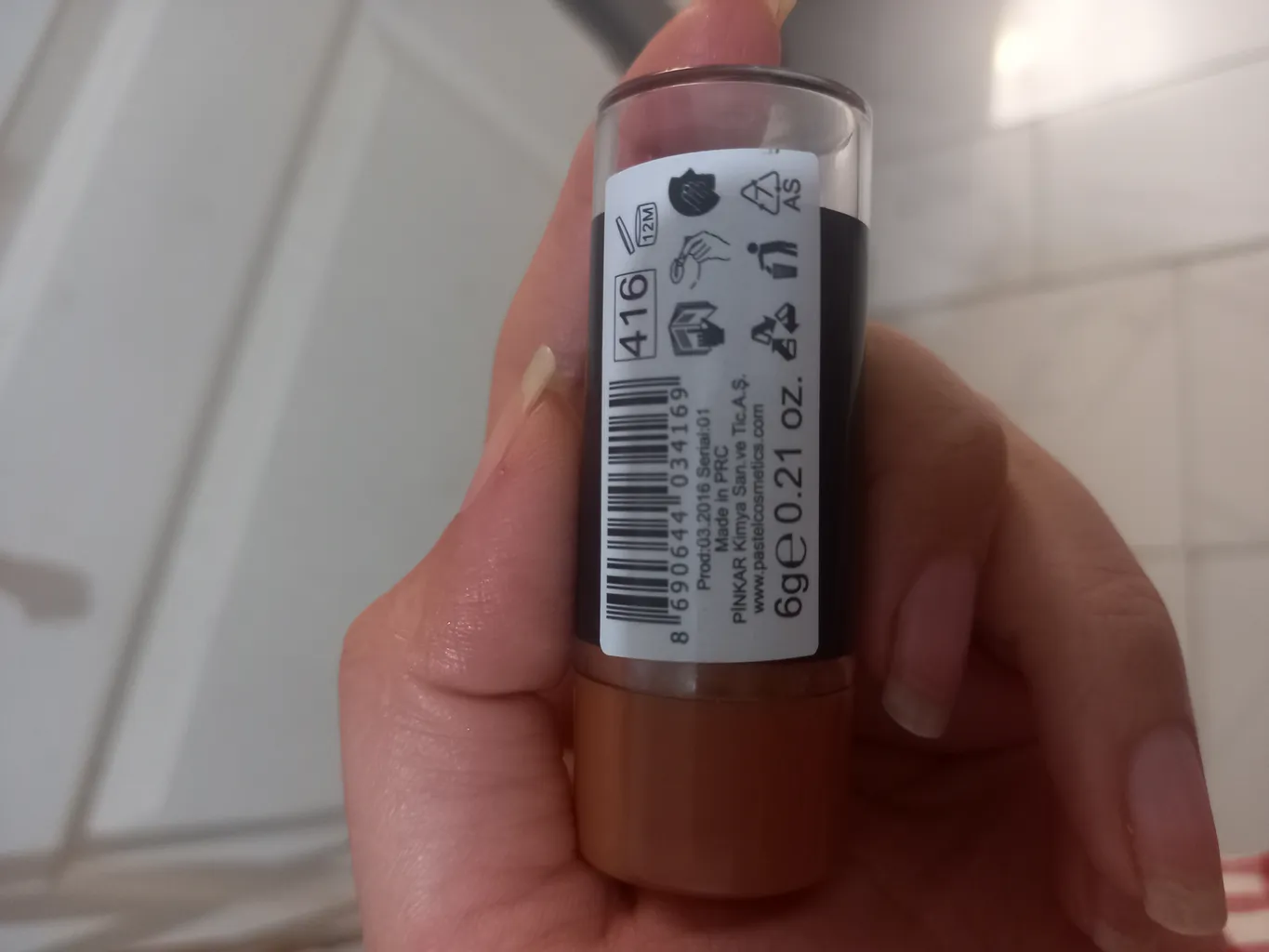 رژ گونه پاستل شماره 416