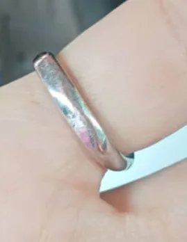 انگشتر نقره زنانه مدل آغوش کد RG111