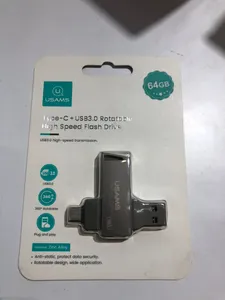 تجریه خرید فلش مموری یوسمز مدل Typec-Usb3-High Speed-ZB200 ظرفیت 64 گیگابایت