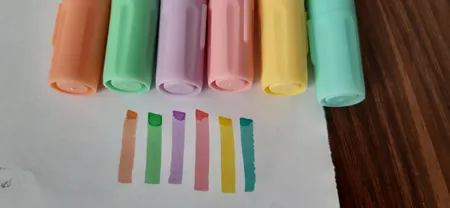 ماژیک علامت گذار پلیکان مدل Heron مجموعه 6 عددی