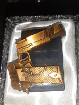 فندک طرح تفنگ برتا مدل تاشو کد DKD-703