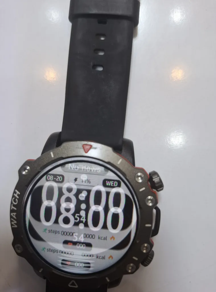 ساعت هوشمند 45 میلی متر ریولینک مدل RL2 pro با بند سیلیکونی