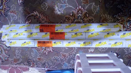 ریل کشو مدل دو تیکه سایز 40 سانتی متر مجموعه 2 عددی