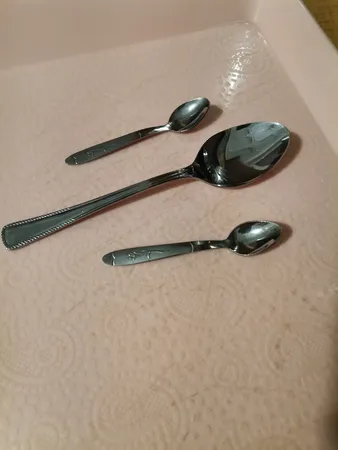 قاشق مربا خوری مدل Rose بسته 6 عددی