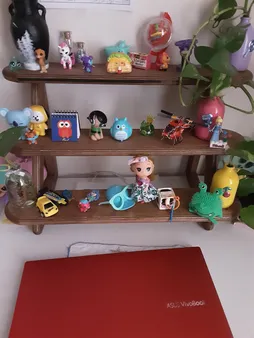 طبقه دیواری چوبی مدل 003