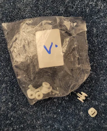 گیره پرده اطلس مدل قلابدار فلزی بسته 100 عددی