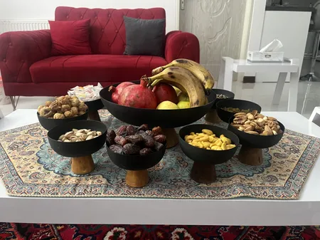 آجیل خوری مدل رایکا مجموعه 6 عددی