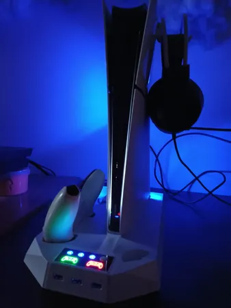 پایه فن کنسول و شارژر دسته بازی مدل COOLING STAND YH-55-1