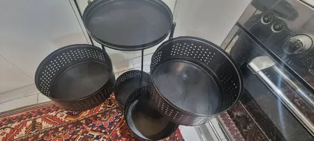 سبد سیب زمینی و پیاز ساین مدل رایکا 4 طبقه گردان