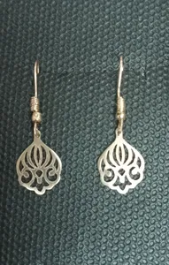 تجریه خرید گوشواره طلا 18 عیار زنانه قیراط کد GH3698