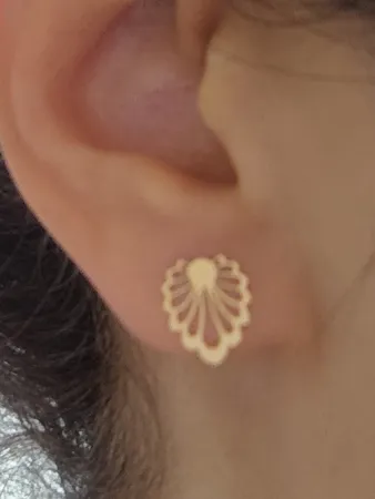 گوشواره طلا 18 عیار زنانه مایا ماهک مدل ME0827