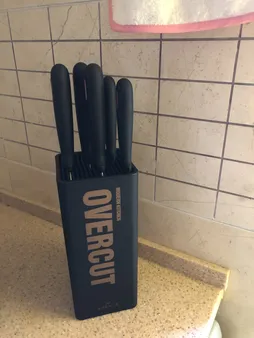 سرویس چاقو آشپزخانه 6 پارچه کاراجا مدل OVERCUT