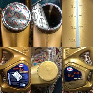 روغن موتور خودرو بنزینی بهران رانا مدل 10W40 حجم 4 لیتر