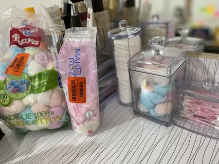 پنبه آرایشی رایا کد f106 مجموعه 100 عددی