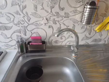 صافی سینک بازن مدل n01 بهمراه جا اسکاچی