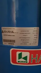 منبع تحت فشار هاماک مدل D80 ظرفیت 80 لیتر