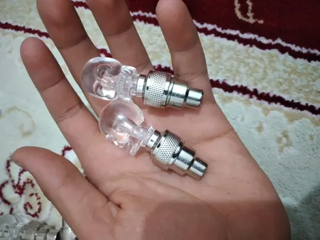 سر والف لاستیک مدل FIREFLYS SKULL بسته 2 عددی