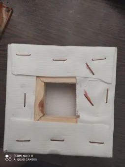 بوم نقاشی جهان بوم مدل TZ-1 سایز 10x10 سانتی متر