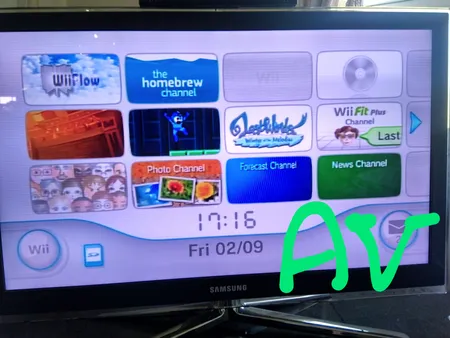 مبدل AV به HDMI مدل Mini