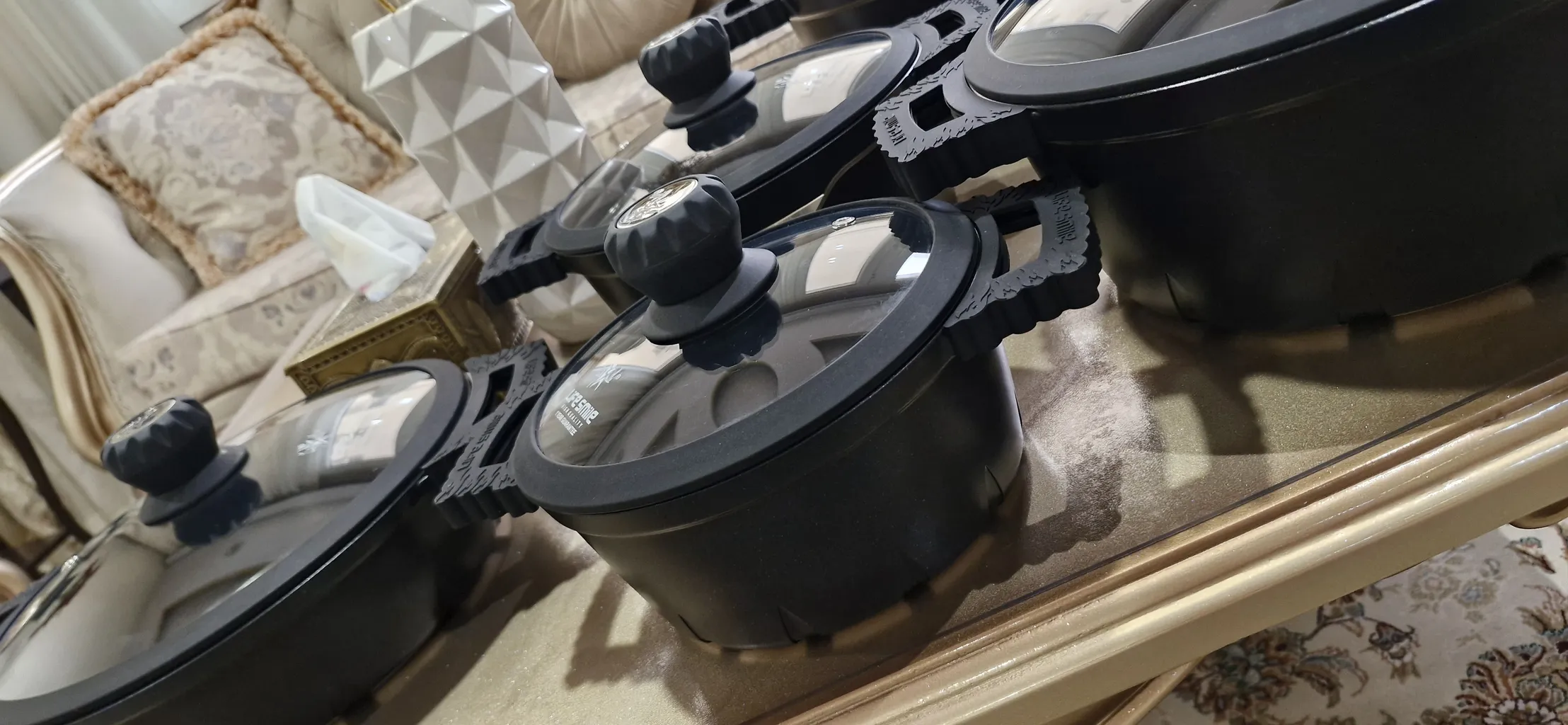 سرویس پخت و پز 20 پارچه لایف اسمایل قابلمه و تابه مدل FL-20