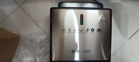 ساندویچ ساز و گریل سوناشی مدل 7 کاره SSM-881