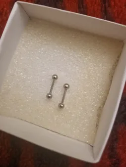 پیرسینگ بدن زنانه پایتخت مدل PS532 بسته ۲ عددی