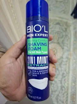 فوم اصلاح بیول مدل 2 در 1 آلوئه‌ورا حجم 200 میلی لیتر