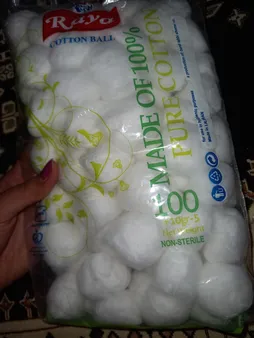 پنبه آرایشی رایا کد f106 مجموعه 100 عددی