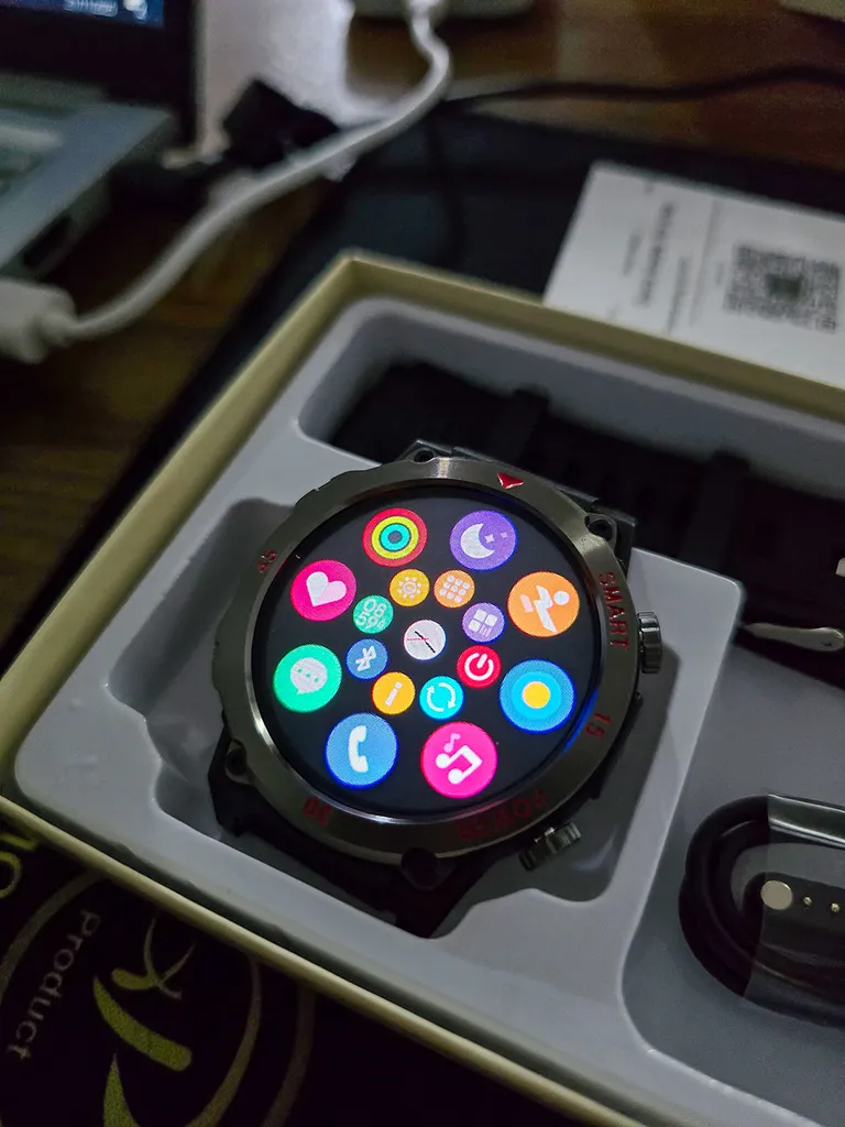 ساعت هوشمند 48 میلی متری مدل JB800 ULTRA با بند سیلیکونی