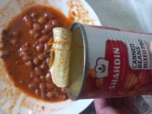 تجریه خرید کنسرو لوبیا میکس پرو شهدین - 370 گرم بسته 6 عددی