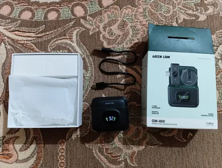 میکروفن یقه ای گرین لاین مدل GM-88x با درگاه اتصال تایپ سی