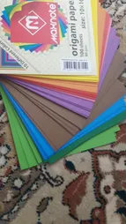 کاغذ اوریگامی کد k1010 بسته 100 عددی کاغذ اوریگامی کد k1010 بسته 100 عددی