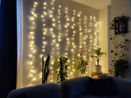 ریسه ال ای دی مدل پرده 220v طول 3 متر