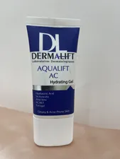 تجریه خرید ژل آبرسان صورت درمالیفت مدل AQUALIFT AC مناسب برای پوست‌های چرب و جوشدار حجم 50 میلی لیتر