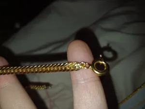 تجریه خرید دستبند طلا 18 عیار زنانه مدل حصیری کونیک