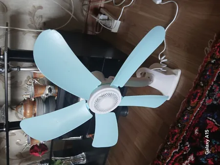 پنکه رومیزی مدل گیره ای پنج پره